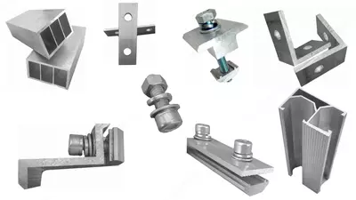 Алюминиевые конструкции для монтажа солнечных панелей. Солнечных батарей. - Цена по запросу