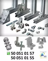 Алюминиевые конструкции и аксессуары для монтажа солнечных панелей