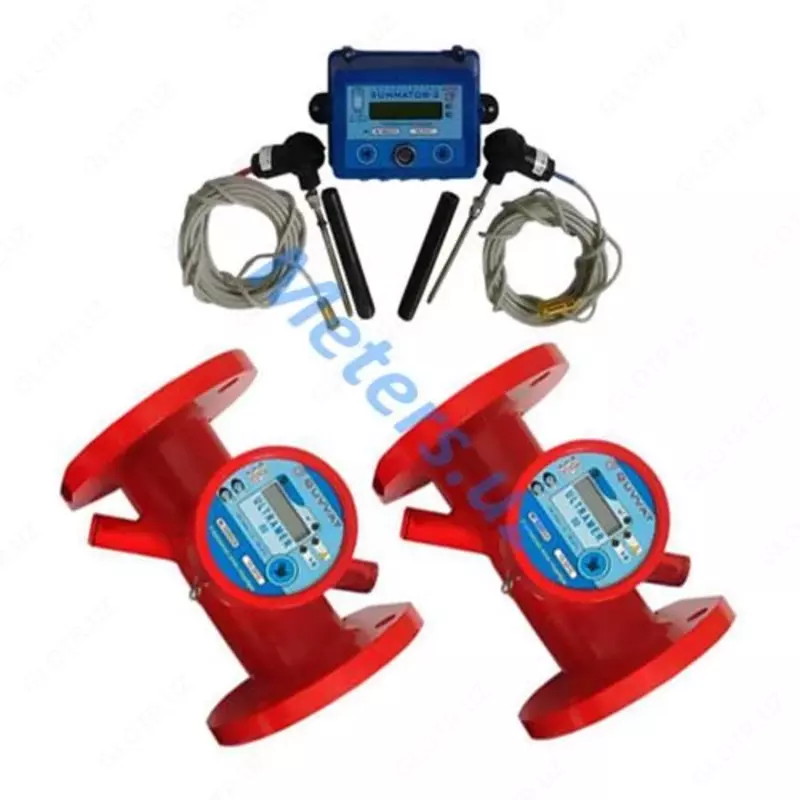 Теплосчетчик Summator-3 M1 c 2мя Ultramer DN-80 с интерфейсным модулем