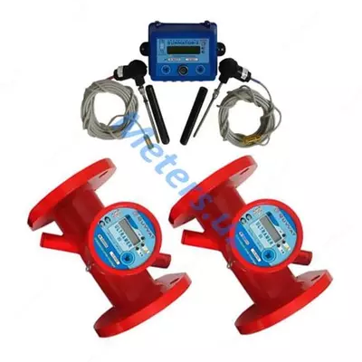Теплосчетчик Summator-3 M1 c 2мя Ultramer DN-80 с интерфейсным модулем