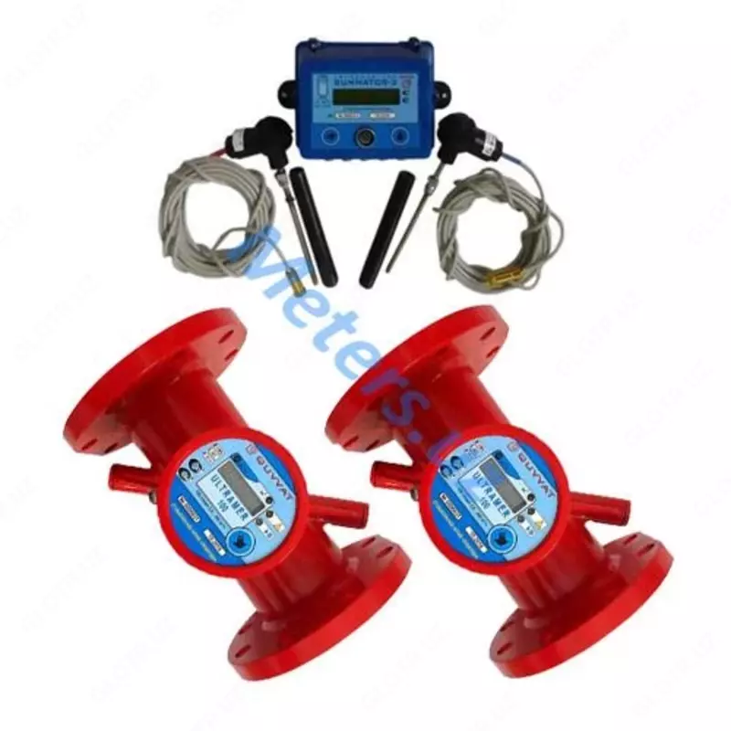 Теплосчетчик Summator-3 M1 c 2мя Ultramer DN-100 с интерфейсным модулем