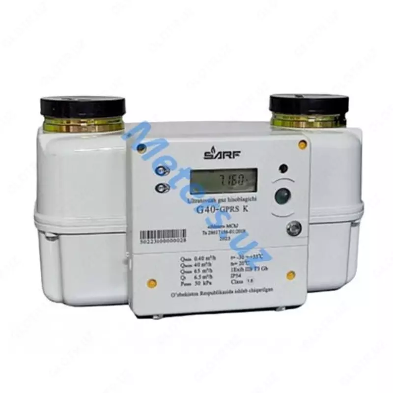 Ультразвуковой счетчик газа SARF GPRS K G-40