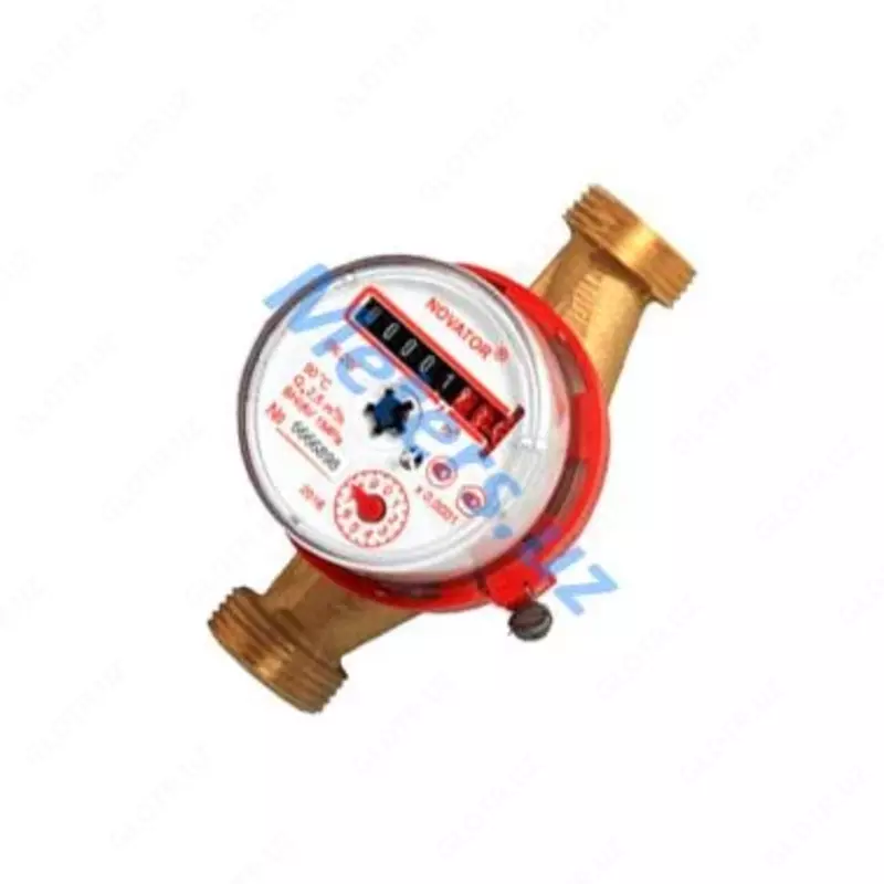 Универсальный счетчик воды NOVATOR DN-20