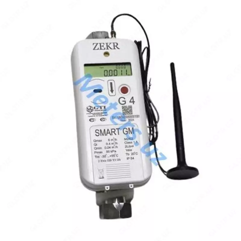 Ультразвуковой счётчик газа SMART GM G-4 ZEKR - 1 899 000 сум