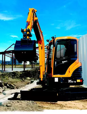 Гусеничный экскаватор Hyundai R35Z-9 - Цена по запросу