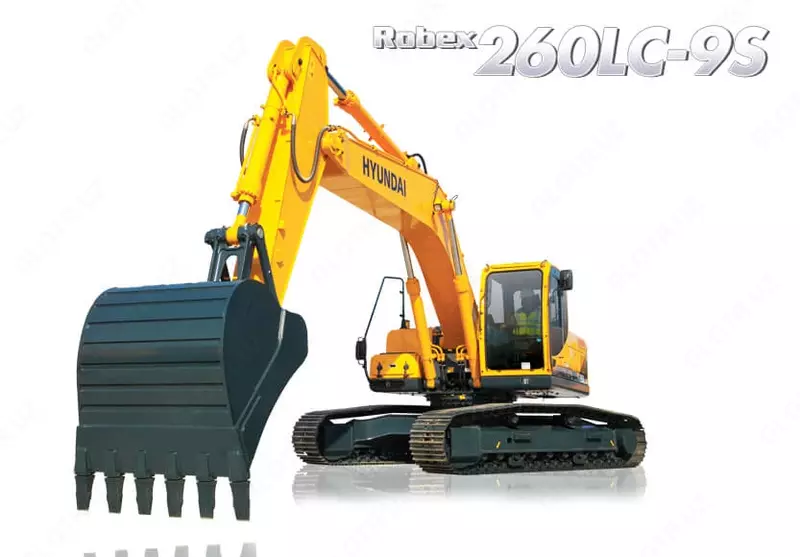 Гусеничный экскаватор Hyundai R260LC-9S