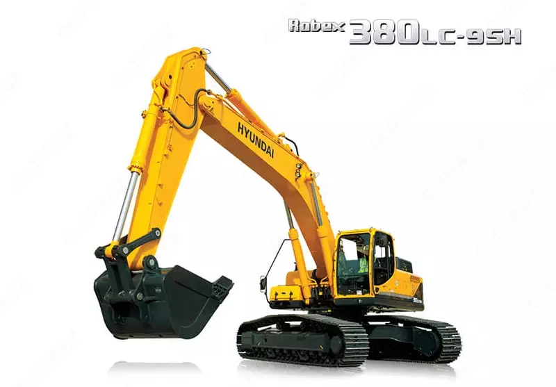 Гусеничный экскаватор Hyundai R380LC-9SH - по запросу