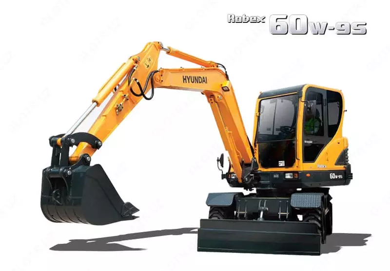 Колесный экскаватор Hyundai R60W-9S - по запросу