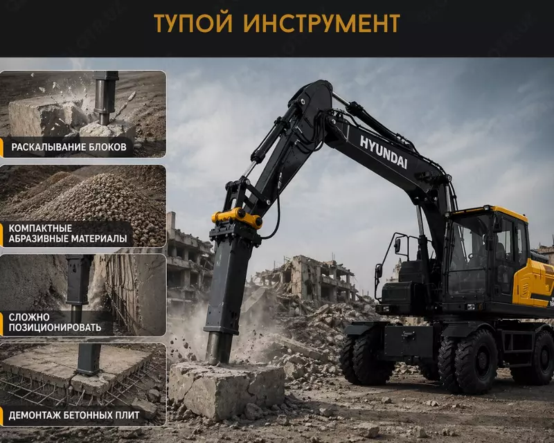  Hyundai HRB140 EAGB versiyasi gidravlik buzuvchi bolg‘a СП ООО «GST OIL»