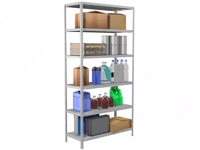 1 700 000 сум / шт. Стеллаж складской металлический (MS Strong 2200/100/50/6)