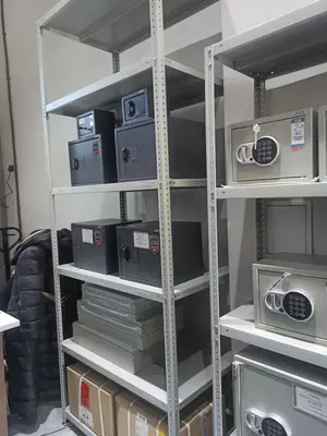 Стеллаж складской металлический (MS Strong 2200/100/50/6) Только в розницу