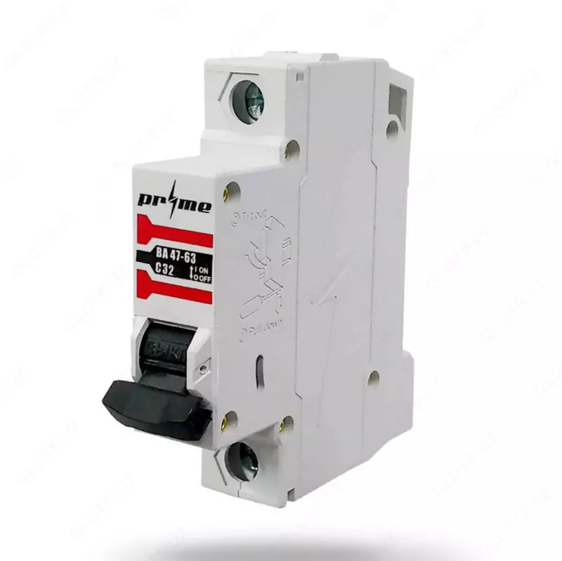 Автоматический выключатель BA47-63 1P-63А (4500) PRIME - 12 000 сум