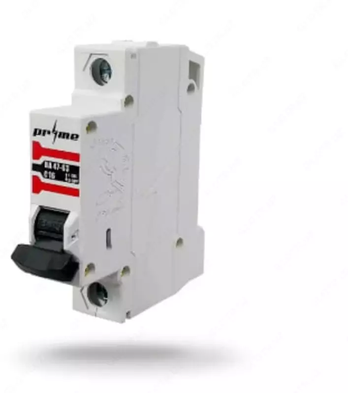 Автоматический выключатель BA47-63 1P-16А (4500) PRIME - 11 800 сум