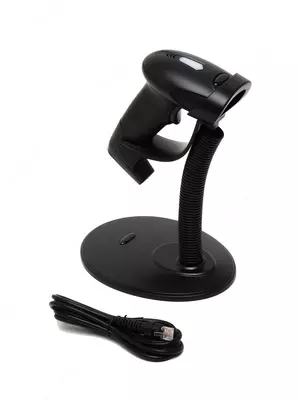 Проводной сканер штрих кодов Honorway с подставкой HW-3390