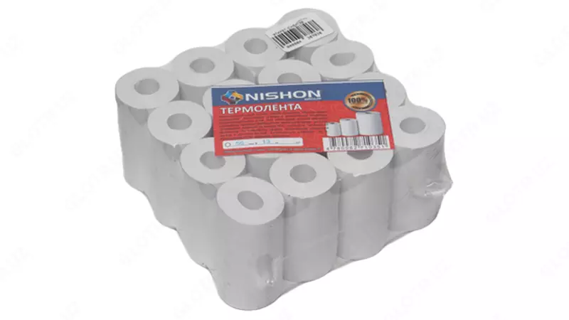 Nishon termal qog'ozi 56 mm x 13 m