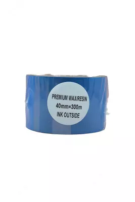 Риббон Wax/Resin 40 мм х 300 м (красящая лента) - от 38 500 сум / упаковка