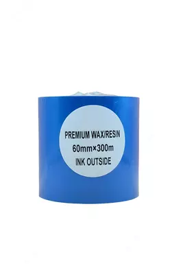 Риббон Wax/Resin 60 мм х 300 м (красящая лента) - от 107 000 сум / упаковка