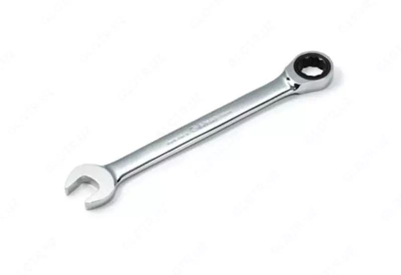 Ключ рожковый-накидной с трещоткой 14мм