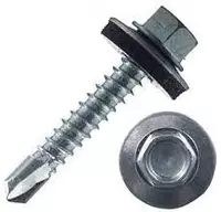  Саморез кровельный по металлу с прессшайбой EPDM 5 5х150ММ - 