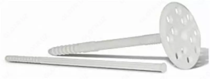  Тарельчатый дюбель 10х150 пластмассовый - 