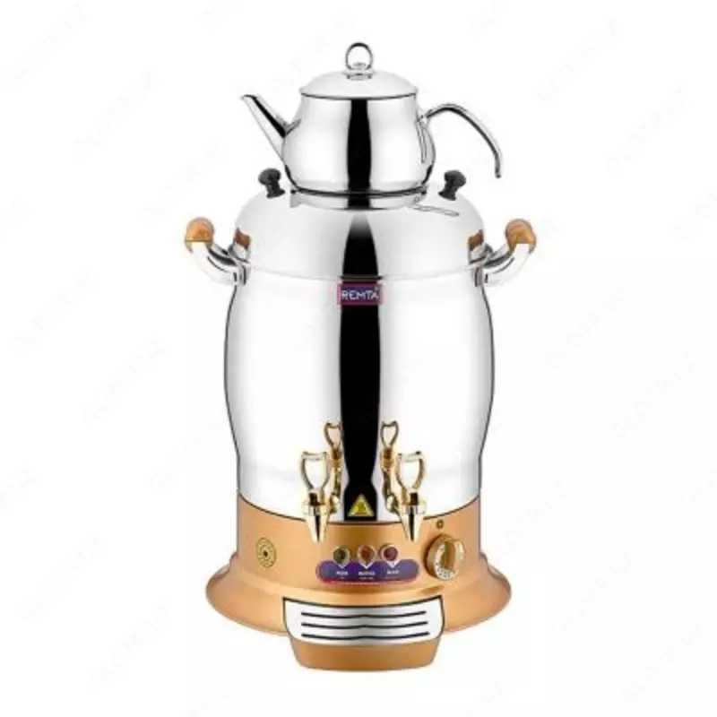 Чайник с двойным завариванием (золотой) 16л.