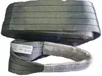 Строп текстильный петлевой СТП. г/п 4т  длина 6м  ширина 120мм  цвет серый