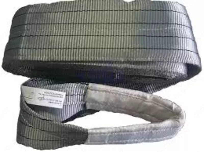 Строп текстильный петлевой СТП. г/п 4т  длина 6м  ширина 120мм  цвет серый