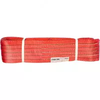  Строп текстильный петлевой СТП. г/п 5т  длина 3м  ширина 150мм  цвет красный - 