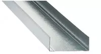 Стальной оцинкованный профиль для гипсокартона ПН(U) 100 х 40 мм (0.6 мм)