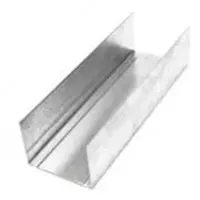 Стальной оцинкованный профиль для гипсокартона ПН(U) 50 х 40 мм (0.6 мм)