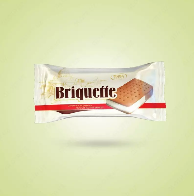 Мороженое MUSA Briquette