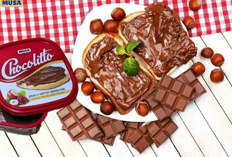 16 000 so'm Shokolad pasta MUSA 250g