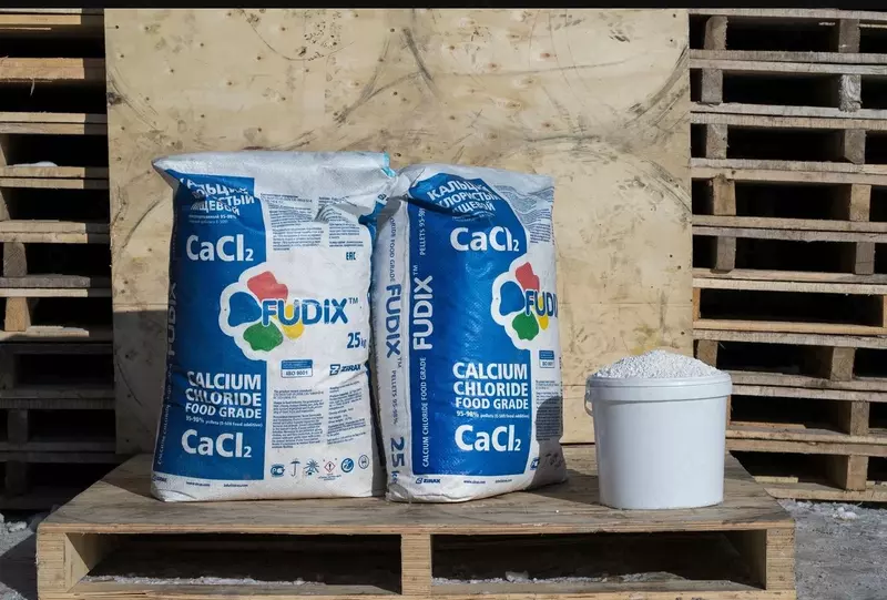 Кальций хлористый кальцинированный пищевой (Fudix)