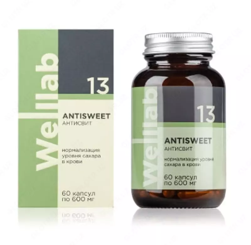 БАД для углеводного контроля Welllab ANTISWEET
