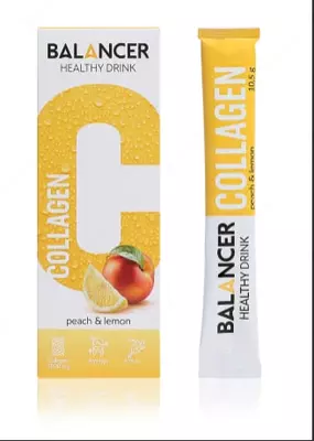 Напиток Balancer Collagen со вкусом «Персик - лимон»