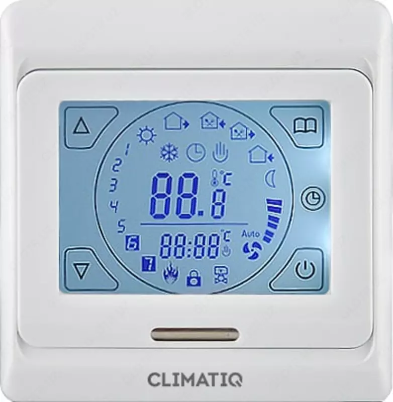 CLIMATIQ BT qo'lda termostat (oq) - 729 757 so'm