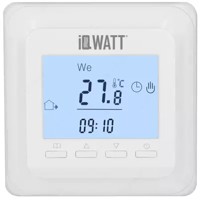 Терморегулятор с ЖК-дисплеем IQ THERMOSTAT Р (white)