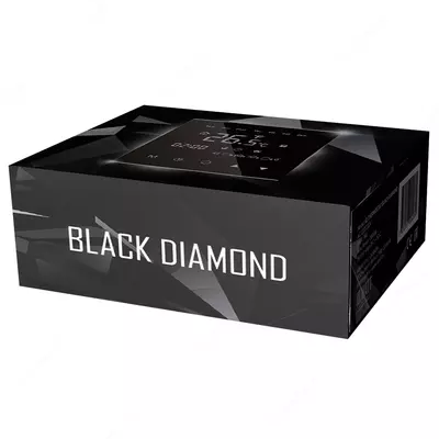 Программируемый терморегулятор с зеркальным сенсорным дисплеем BLACK DIAMOND