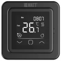 Программируемый терморегулятор с сенсорным дисплеем SMART HEAT BLACK - 1 447 550.8 сум