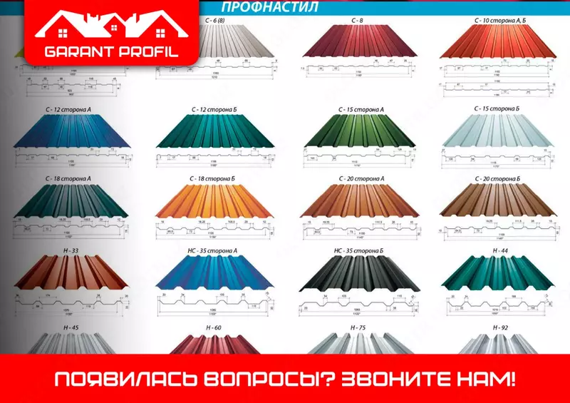 Металлочерепица Профнастил Профлист sifat