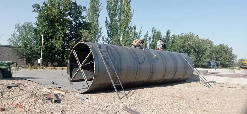 Изготовление металлических емкостей (50-5000 куб.м) - по запросу