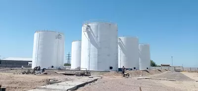 Изготовление и монтаж металлоконструкций (вертикальный резервуар №2)