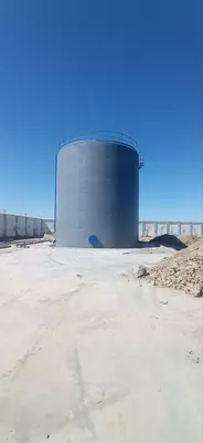 Изготовление и монтаж металлоконструкций (вертикальный резервуар №4)