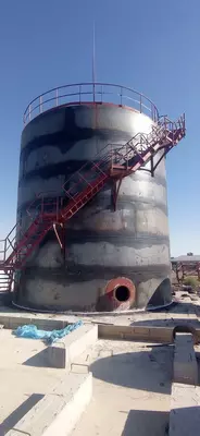 Изготовление и монтаж металлоконструкций (вертикальный резервуар №4) - Цена по запросу
