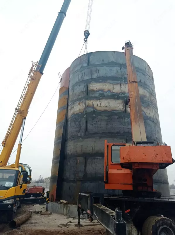 по запросу Изготовление и монтаж металлоконструкций (вертикальный резервуар №7)