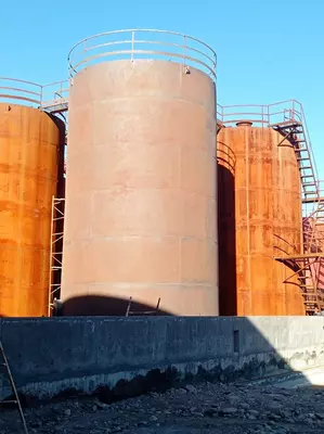 Изготовление и монтаж металлоконструкций (вертикальный резервуар №9)