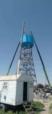 Изготовление и монтаж водонапорной башни (модель №1)