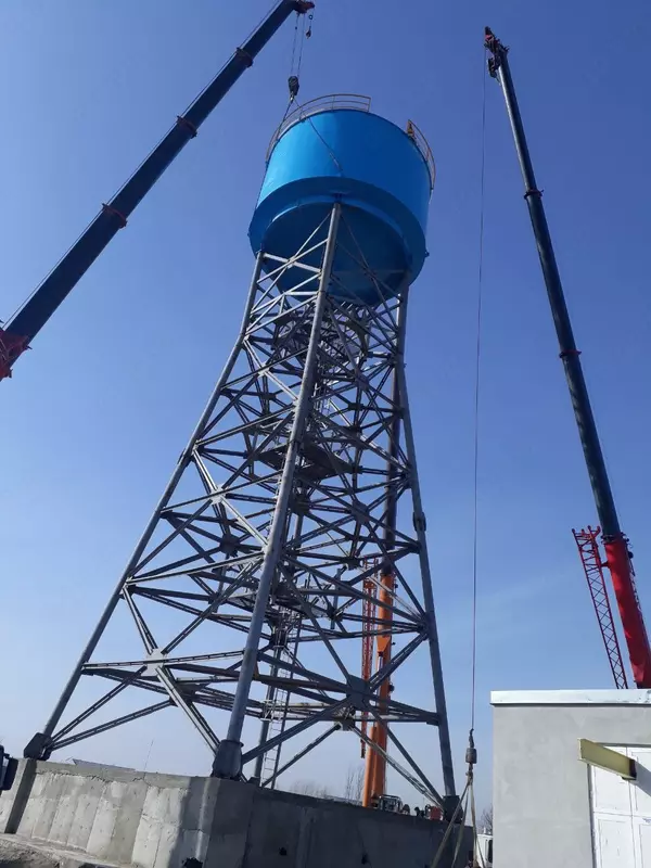 Изготовление и монтаж водонапорной башни (модель №1) - по запросу