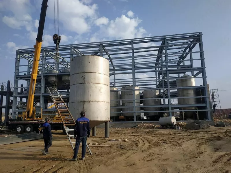 Изготовление и монтаж водонапорной башни (модель №5)