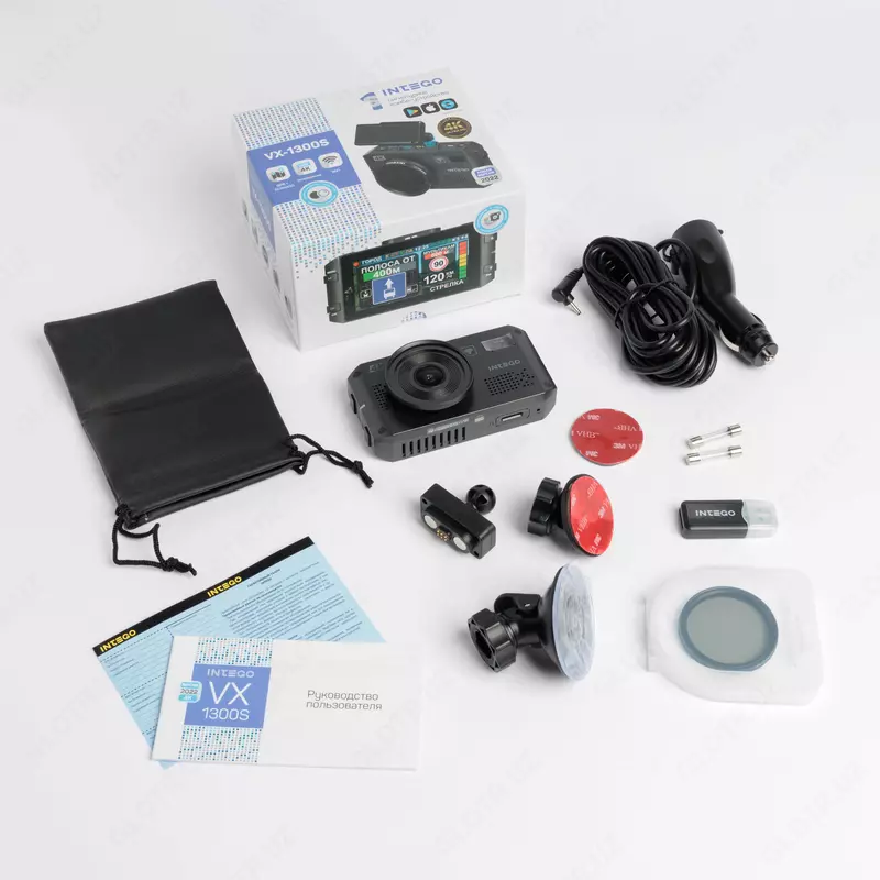Гибрид Видеорегистратор с антирадаром (радар-детектор) INTEGO VX-1300S 4K - INTEGO Uzbekistan